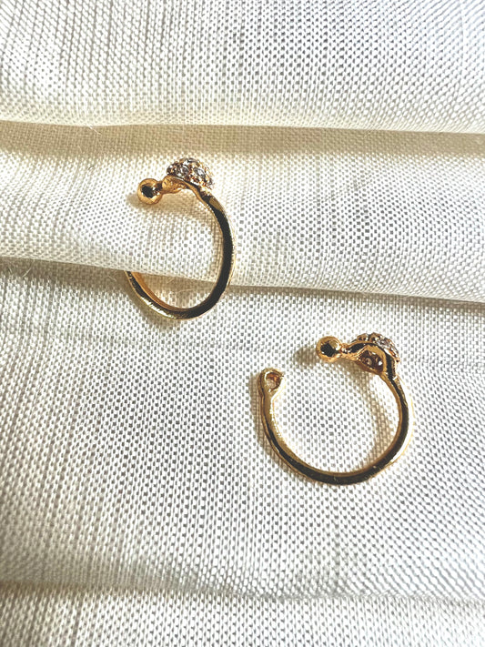 Cz stoned press in nosering NR3034