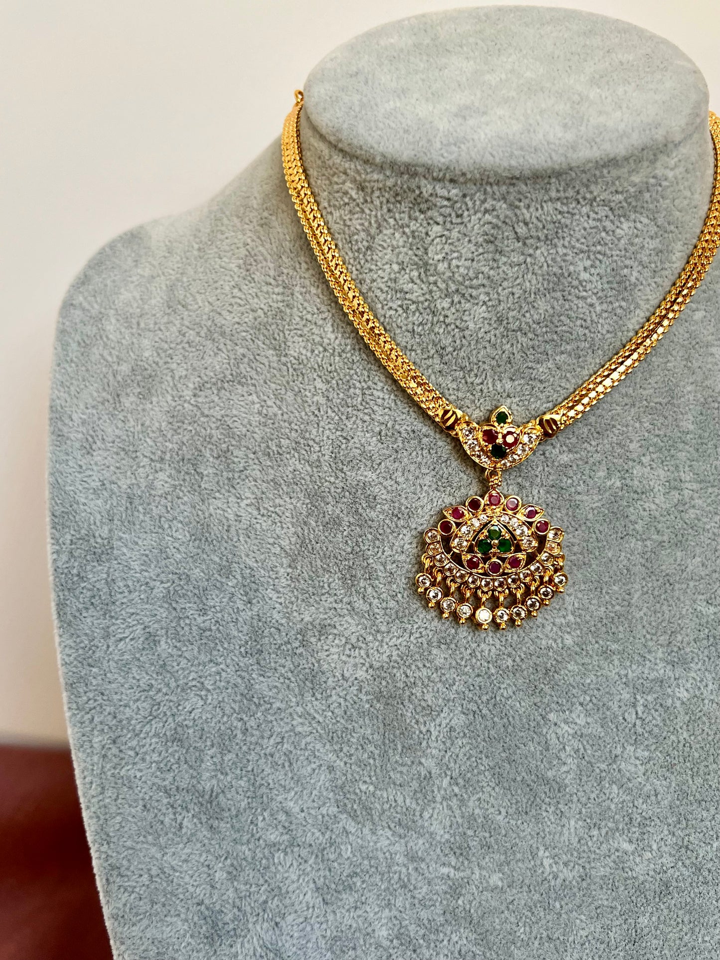 ASHA - Short impon attigai in rubygreen N3161