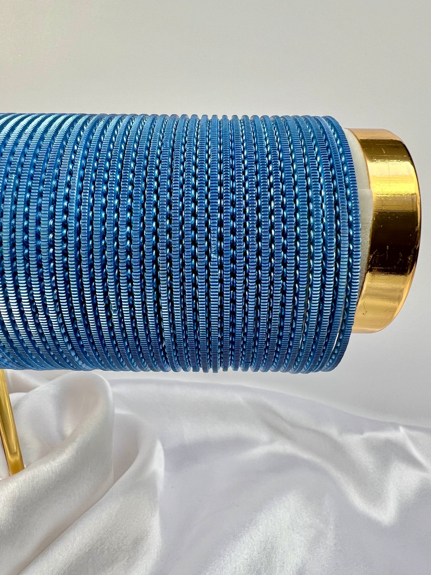 Light blue bangles set of thirty-six B3027