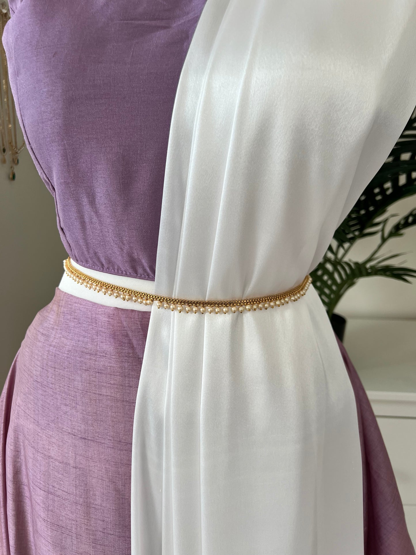 Antique Delicate Kamar Patta With Gold Plating W3005