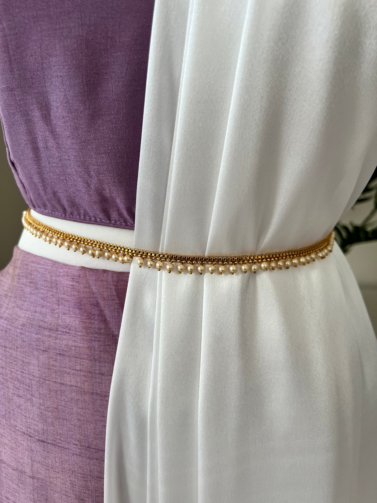 Antique Delicate Kamar Patta With Gold Plating W3005