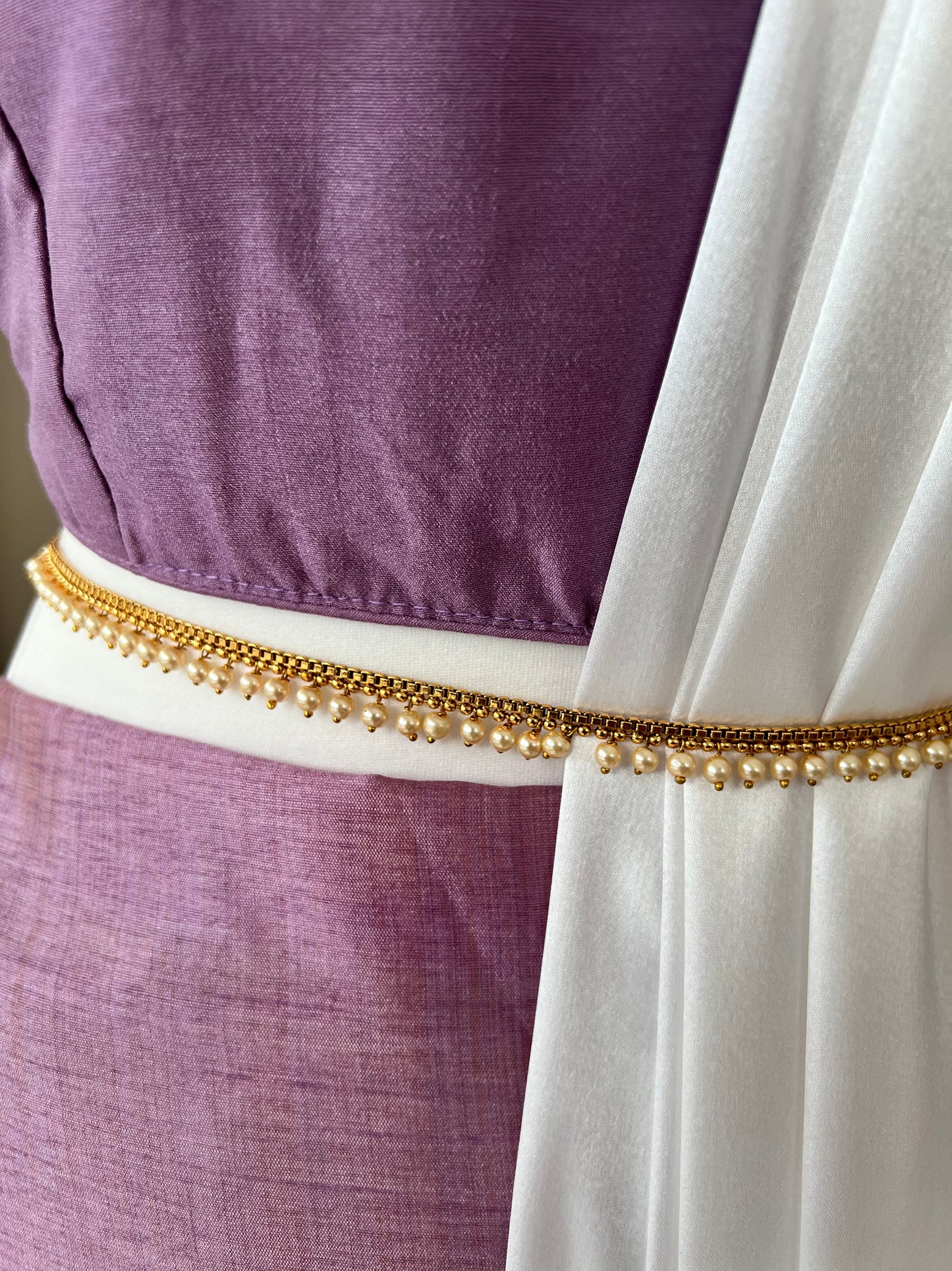 Antique Delicate Kamar Patta With Gold Plating W3005