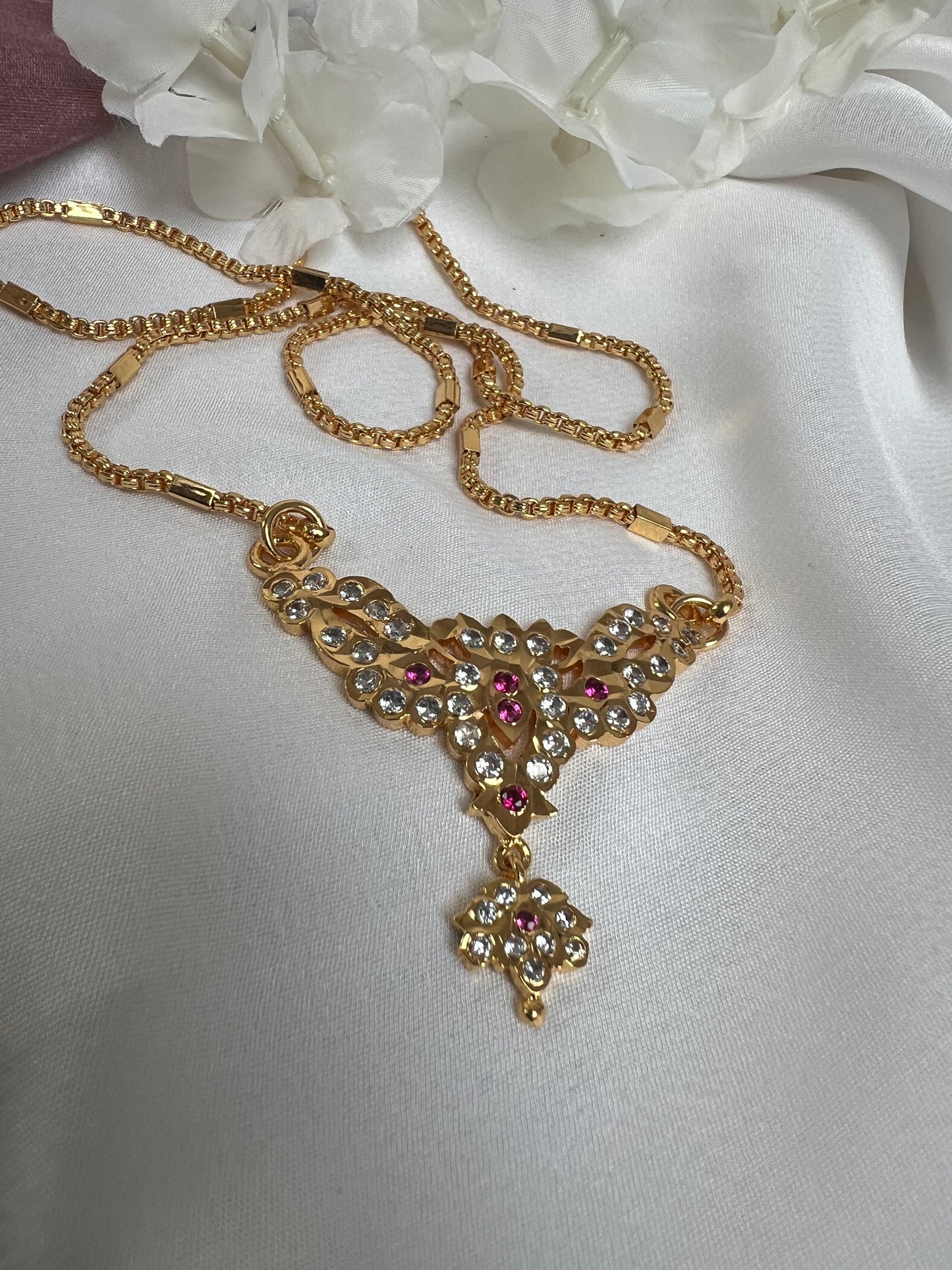 impon dollar necklace  24 inch N3066