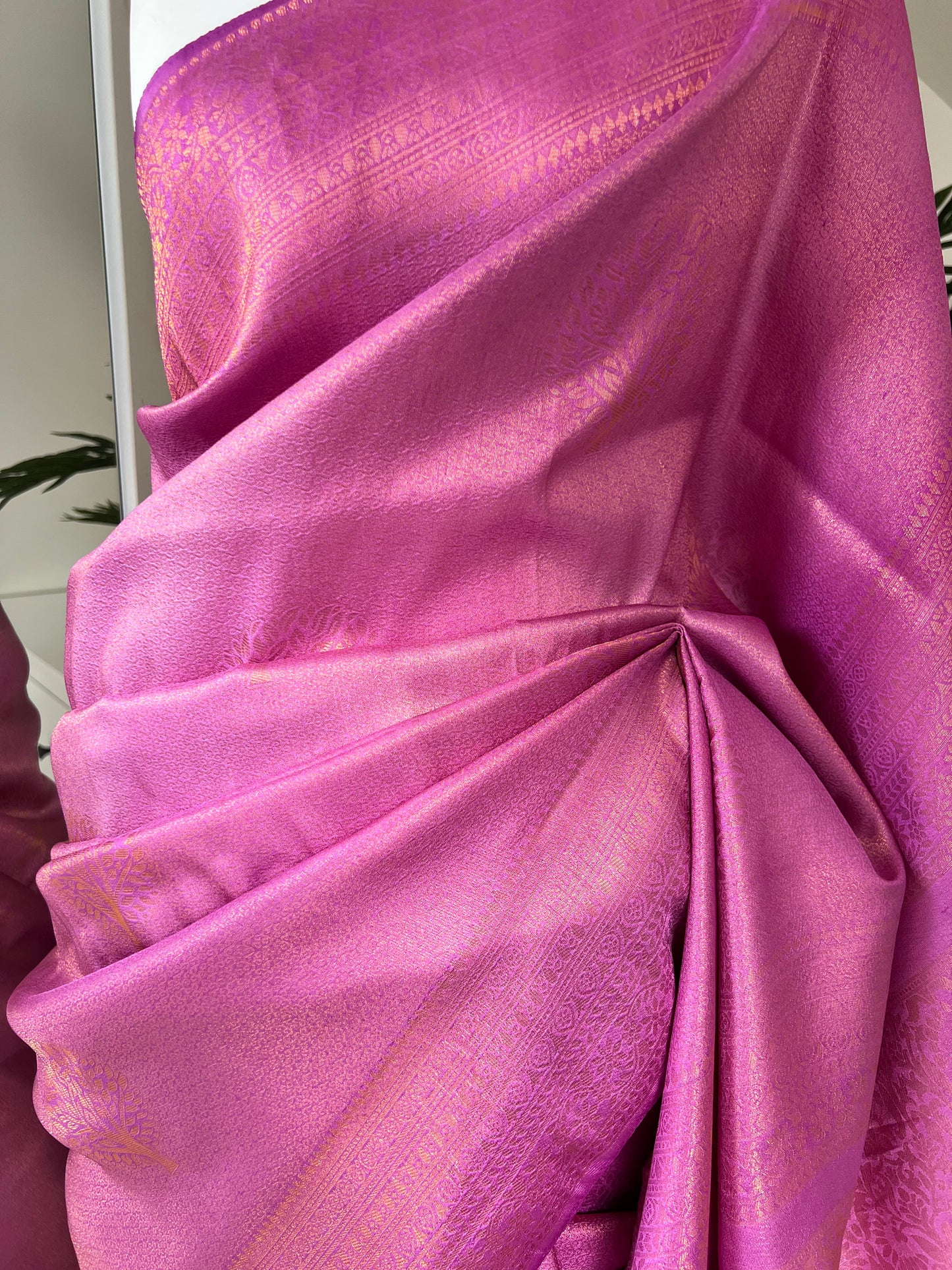 Lavendar kubera soft silk saree S3007