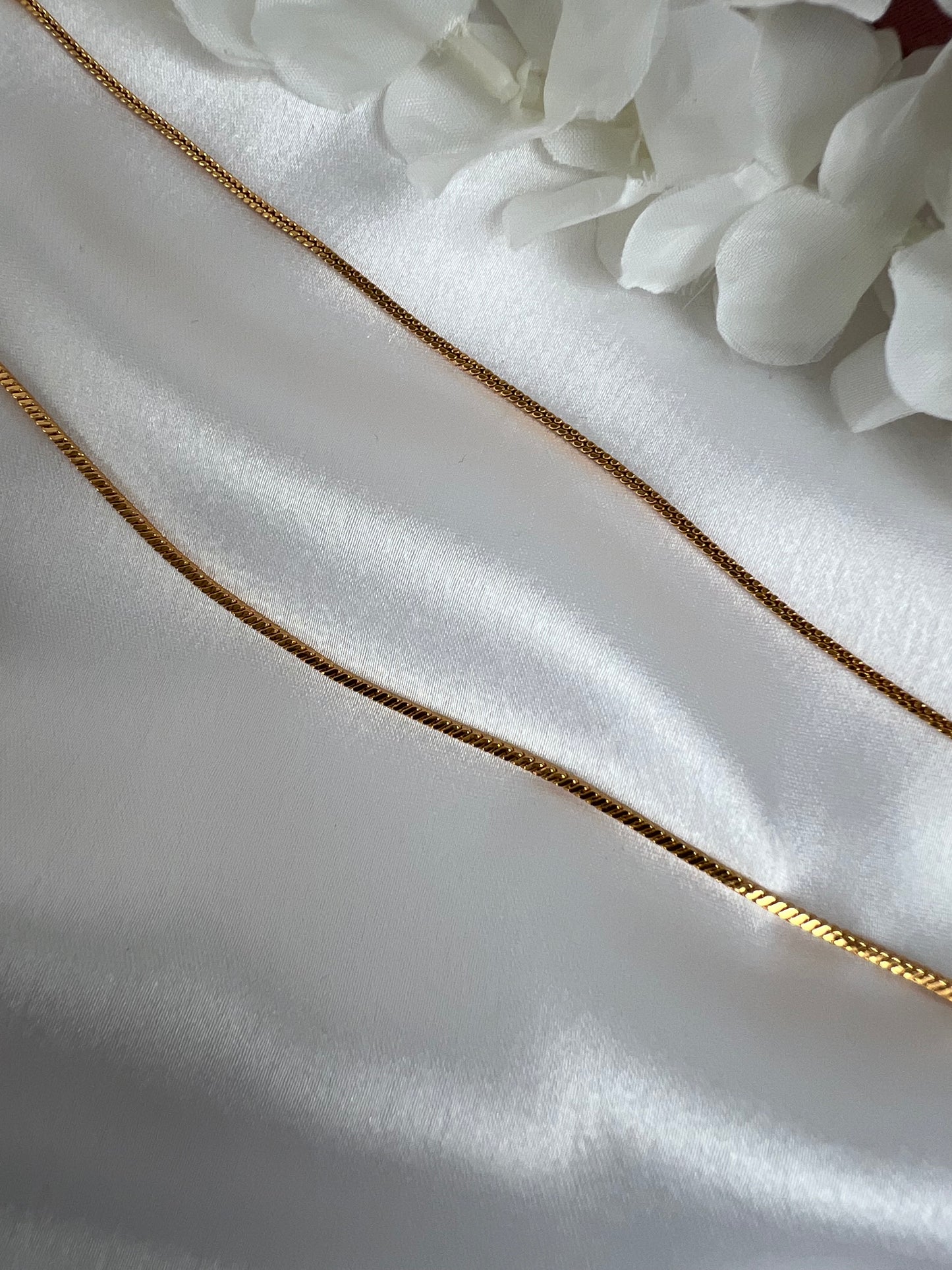 Dainty gold plated waistchain W3009